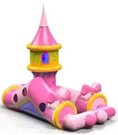 Tunnel Pink - Pink Collection commercial inflatable tunnel