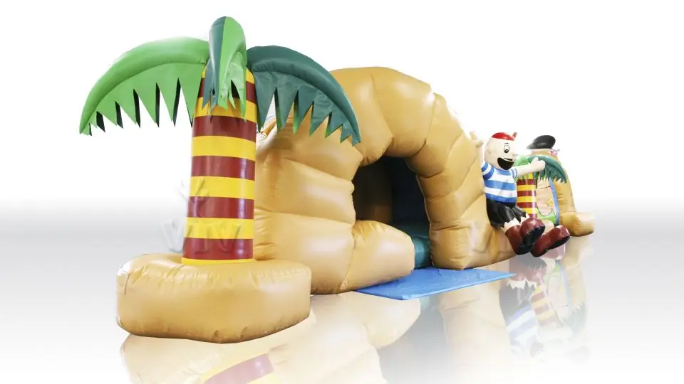 Tunnel Pirate Cave commercial inflatable tunnel