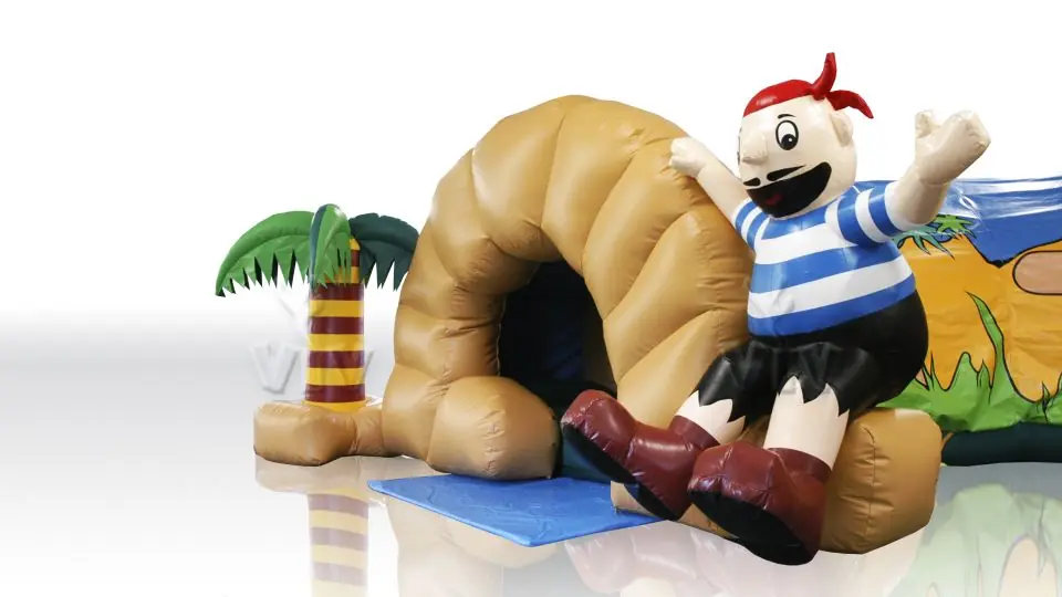 Tunnel Pirate Cave commercial inflatable tunnel