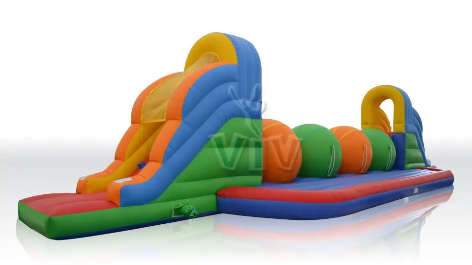 Obstacle Course Wipe-Out commercial inflatable wipe-out attraction
