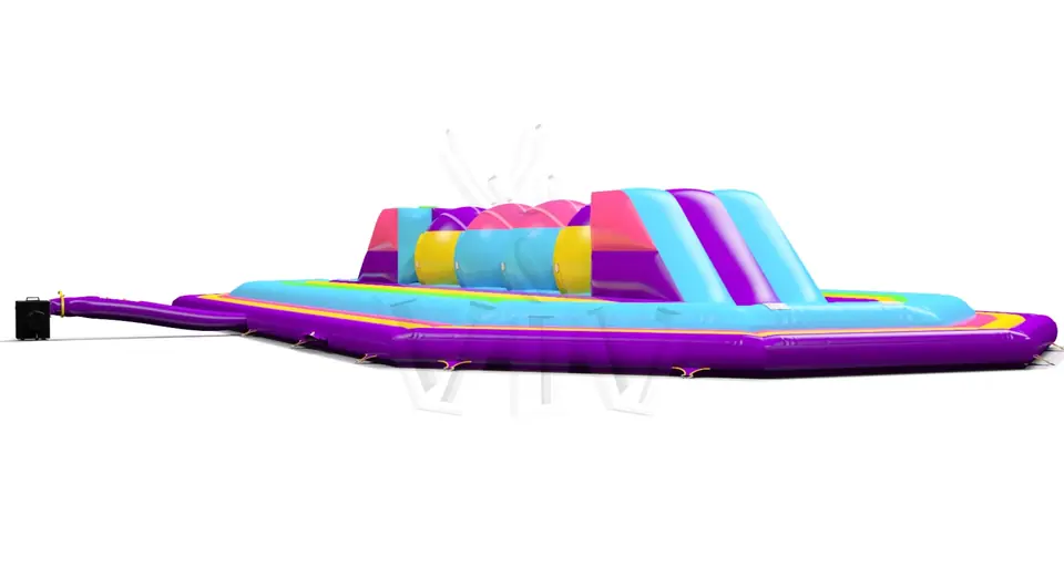 Wipe-Out commercial inflatable wipe-out attraction