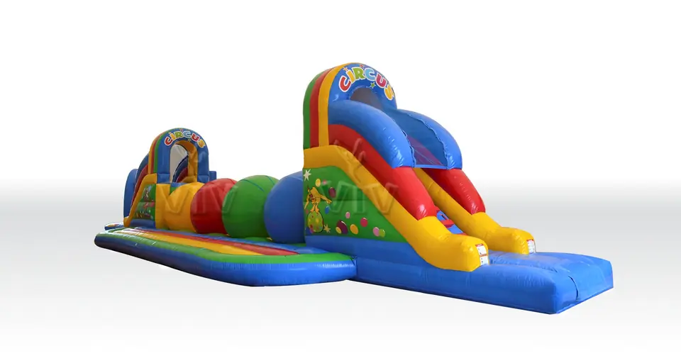 Wipe-Out Circus - Collection Circus commercial inflatable wipe-out attraction