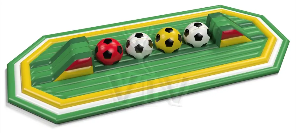 Wipe-Out Football commercial inflatable wipe-out attraction