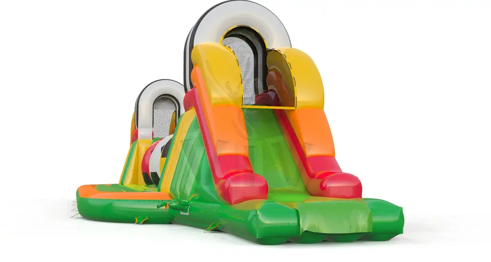 Wipe Out Football - Collection Football commercial inflatable wipe-out attraction