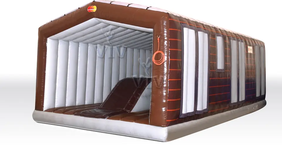 Wipe Out Lark commercial inflatable wipe-out attraction