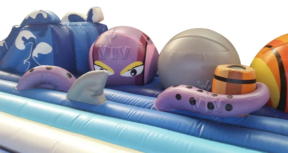 Wipe-Out Pirate M - Collection Pirate commercial inflatable wipe-out attraction