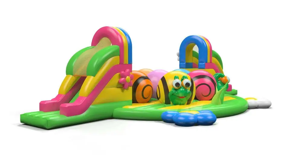 Wipe-Out Snails - Collection Big Bugs commercial inflatable wipe-out attraction