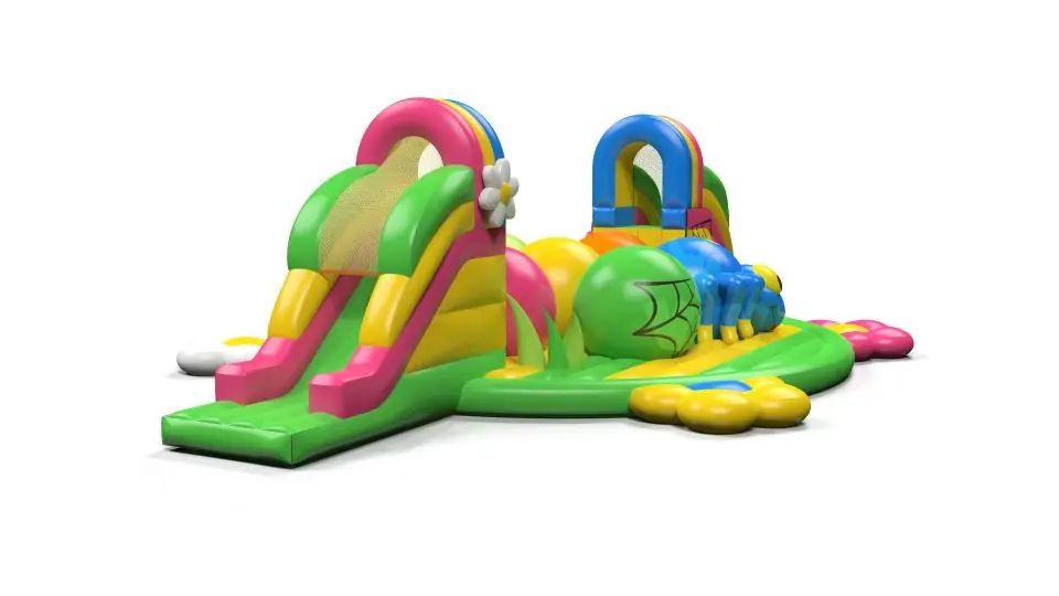 Wipe-Out Spiders - Collection Big Bugs commercial inflatable wipe-out attraction