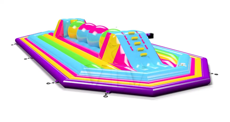 Wipe Out Startup L commercial inflatable wipe-out attraction