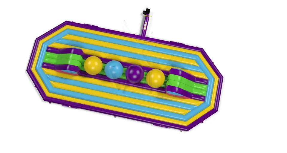 Wipe-Out Startup M - Medium commercial inflatable wipe-out attraction