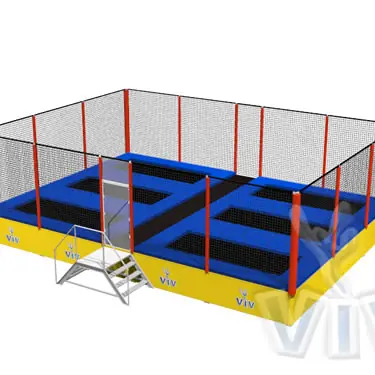 6-place Trampoline mechanical attraction product photo