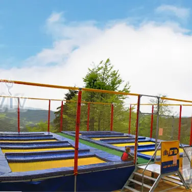 8-place Trampoline mechanical attraction product photo