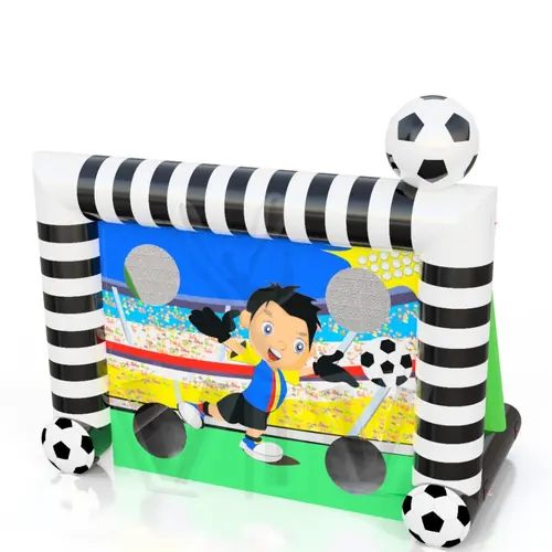Accuracy gate soccer commercial inflatable action game