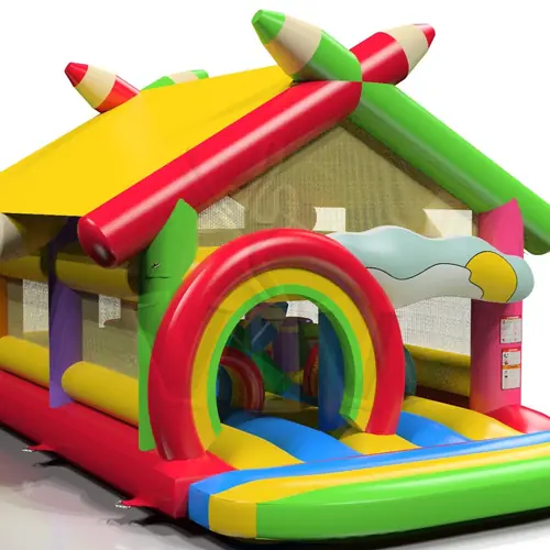 Active Center Crayons with roof commercial inflatable active center