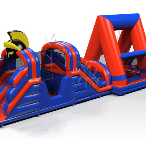 Active Center Gladiators commercial inflatable obstacle course