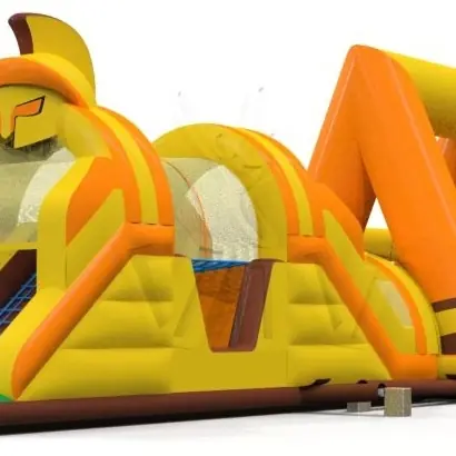 Active Center Gladiators commercial inflatable obstacle course
