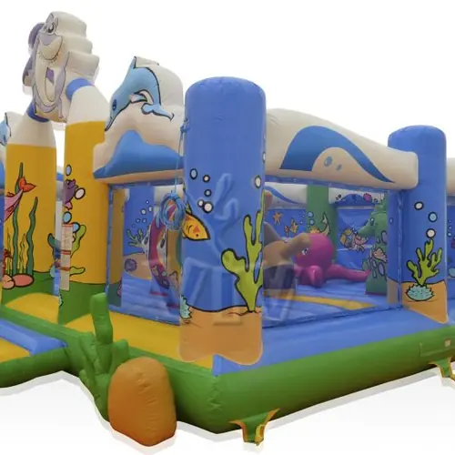 Active Center Oceanic with nets commercial inflatable active center