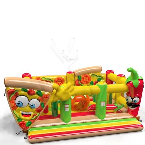 Active Center Pizza commercial inflatable active center