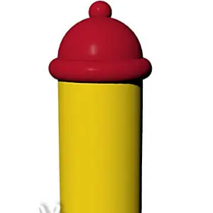 Advertising pole 6 m commercial promotional inflatable balloon