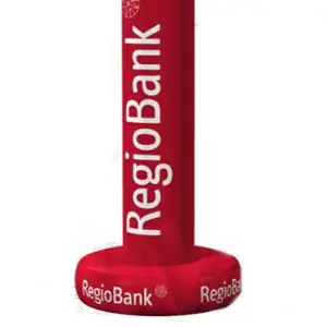 Advertising pole 8 m commercial promotional inflatable balloon
