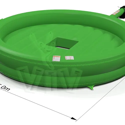 Air cushion for Rodeo 5m commercial mechanical rodeo attraction