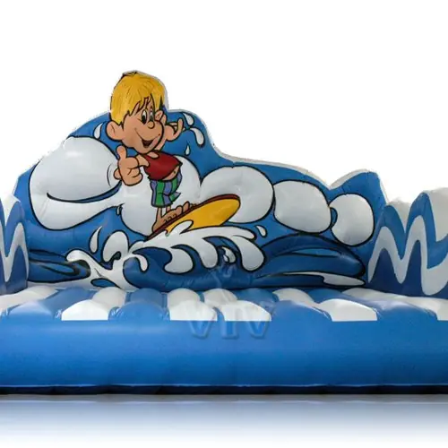 Air cushion for Rodeo Wave commercial mechanical rodeo attraction