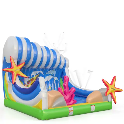 Air cushion for Rodeo Wave with decoration commercial mechanical rodeo attraction