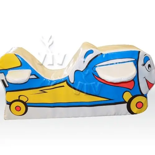 Air-plane foam soft play character for dry indoor play areas