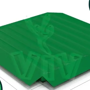 Aircushion 6 x 6 m commercial custom inflatable