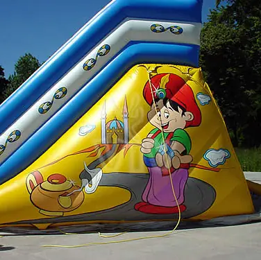 Aladdin inflatable slide