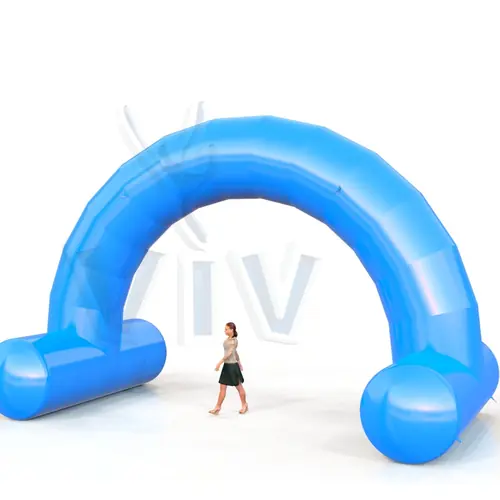 Arch gate self-standing 8 m commercial promotional inflatable gate