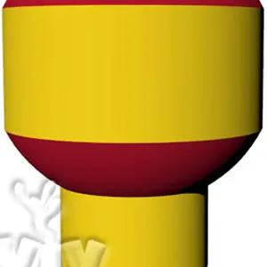 Balloon with narrow base for digital overprint 7 m commercial promotional inflatable balloon