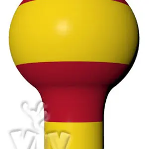 Balloon without narrowing 10 m commercial promotional inflatable balloon