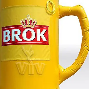 Beer Mug 3 m commercial branded inflatable