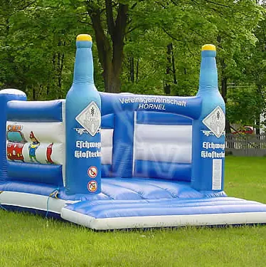 Beer brand bounces inflatable product photo