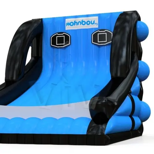 Blue Basketball commercial inflatable action game