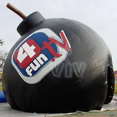 Bomb promotional inflatable product photo