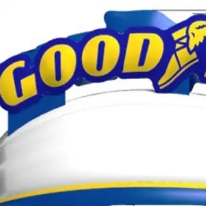 Bounce airplane Goodyear 7 x 5.1 x 4 m commercial inflatable bounce