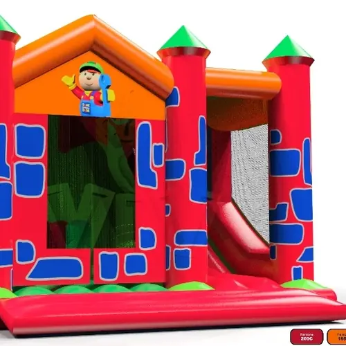 Bounce Combo Frog commercial inflatable bounce