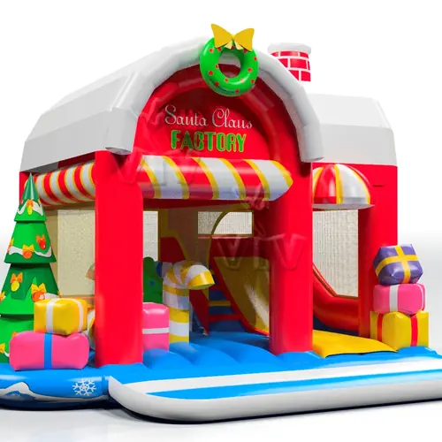 Bounce Combo Gift Factory - Collection Winter commercial inflatable bounce