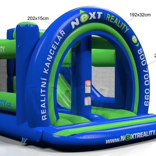 Bounce Combo Next Reality commercial inflatable bounce