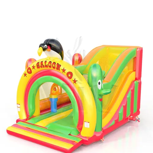 Bounce Combo Saloon commercial inflatable bounce