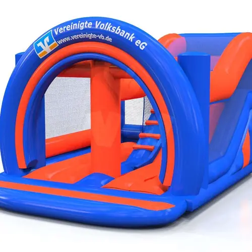 Bounce Combo "Volksbank" - Collection Volksbank commercial inflatable bounce