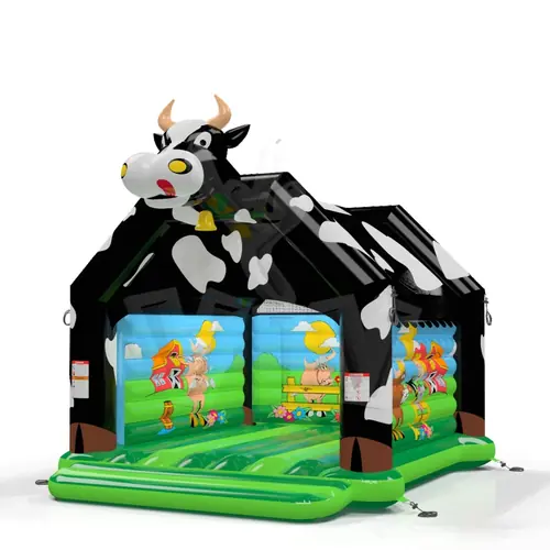 Bounce Cow with roof commercial inflatable bounce
