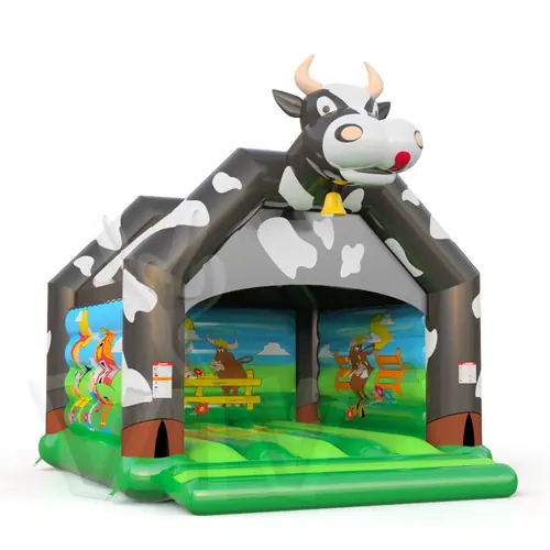 Bounce Cow with roof commercial inflatable bounce