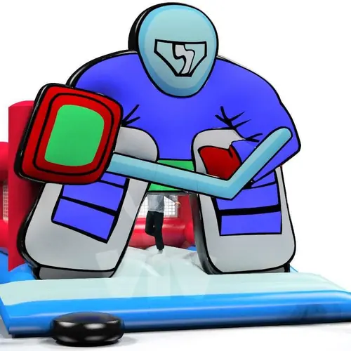 Bounce Defenceman - Hockey Collection commercial inflatable bounce