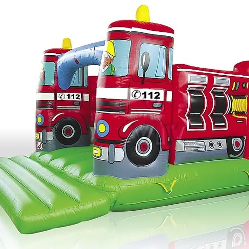 Bounce Fire truck without roof commercial inflatable bounce