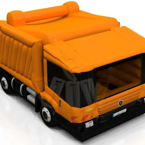 Bounce Garbage Truck with Roof commercial inflatable bounce