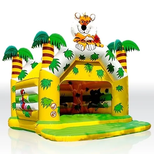Bounce Jungle with roof commercial inflatable bounce