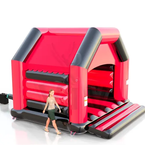 Bounce L with roof commercial inflatable bounce